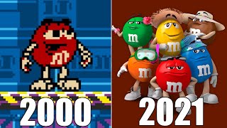 Evolution of MampMs Games 20002021 [upl. by Nolava]