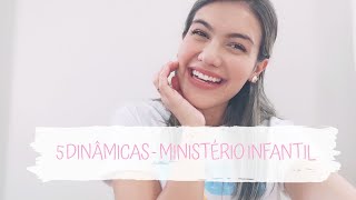 5 dinâmicas para o Ministério Infantil  BRINCADEIRAS INFANTIS [upl. by Yelbmik]