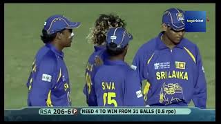 4 Wickets in 4 Balls Lasith Malinga vs South Affrica [upl. by Lynad]