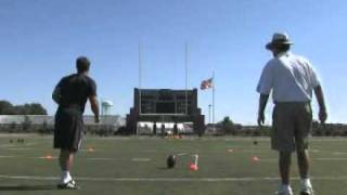 Garrett Lindholm Tarleton State Field Goal amp Kickoff Workout [upl. by Dearr133]