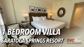 Saratoga Springs Refurbished One Bedroom Villa Tour [upl. by Oremor398]