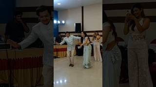 Karishma Kc and Salon Basnet Dancing on Saanvika Rice Feeding Ceremony viraldance [upl. by Kcirtapnaes]