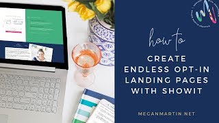 How to Create Endless Optin Landing Pages in Showit [upl. by Ahseen780]