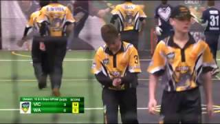 2016 Indoor Juniors  13ampU Boys Grand Final VIC v WA [upl. by Aihc]