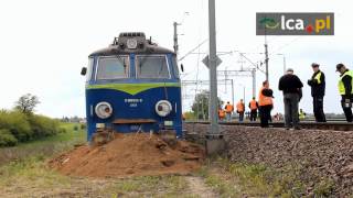 Przed Legnicą wykoleił się pociąg [upl. by Abeh]