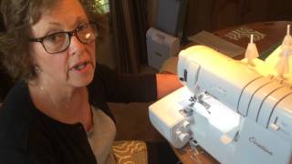 Baby Lock Serger Howto Tips [upl. by Romonda346]