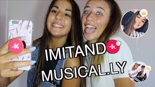 IMITANDO MUSICALLYS DE GEMELASAMIGAS [upl. by Ellemaj]