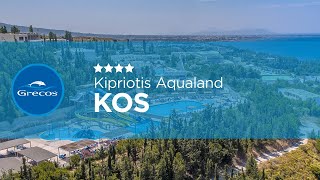 KOS  Hotel Kipriotis Aqualand  GRECOS [upl. by Yeliak]