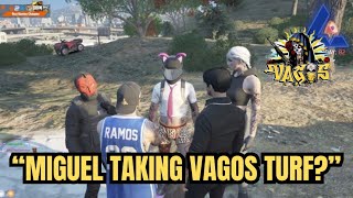 Miguel’s Crew Potentially Taking Over Vagos Turf… Nopixel 40  GTA RP [upl. by Ybrad]