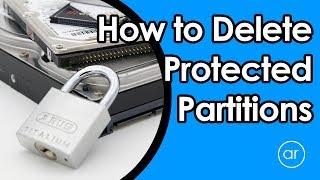 How to Delete the Undeletable using Diskpart Disk Partition in Windows 10 [upl. by Adnat]