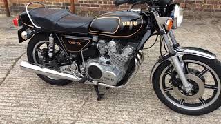 Yamaha XS750 Triple 1978 Walkround [upl. by Glialentn157]