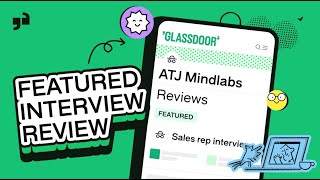 Glassdoor Product Features Featured Interview Review [upl. by Akimaj]