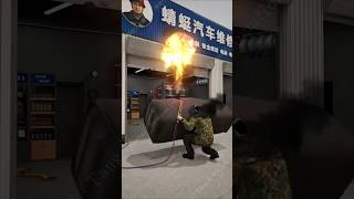 Truck Diesel Tank Blast 😰 shorts 3danimation [upl. by Hahcim]