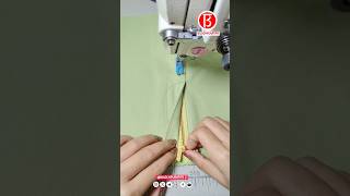 How to Make Simple method of zippering pants Tutorial Part [upl. by Yahsed852]