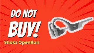 STOP Dont Buy SHOKZ OpenRun Until You See This 🚫👀 6 Reasons [upl. by Tamah]