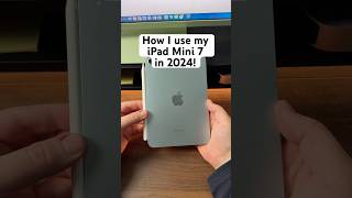 How I use my iPad mini 7 in 2024 shorts ipadmini7 [upl. by Boycey]