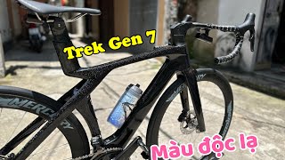 Xe đạp đua Trek Gen 7 Full carbon màu đá quý siêu đẹp  độc lạ [upl. by Anneirda]