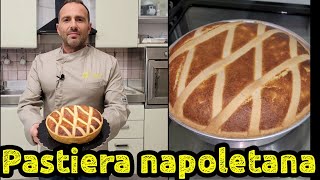 Pastiera napoletana fatta in casa Ricetta spettacolare spiegata da un pasticciere napoletano [upl. by Verity]