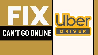 How To FIX Uber Driver App Cant Go Online Problem 2025 [upl. by Akirehs]