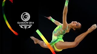 Rhythmic Gymnastics Individual AllAround  Day 2 Highlights  Part 9  Glasgow 2014 [upl. by Virgil]