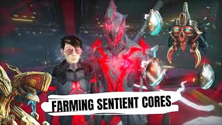 Warframe  HOW TO FARM SENTIENT CORES [upl. by Duncan]