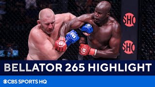 Cheick Kongo SUBMITS Sergei Kharitonov  Bellator 265 Highlight  CBS Sports HQ [upl. by Chipman67]