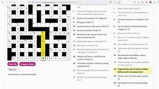 quotAs Easy Asquot  Parsing Walter  Prize Crossword No 29536 [upl. by Shultz675]