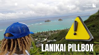 DANGEROUS Lanikai Pillbox Hike  Oahu Hawaii 4K [upl. by Hovey]