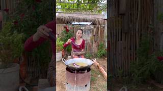 Fried eggplant with pork cook and eat recipe shortvideo shorts food recipe cooking [upl. by Chita458]