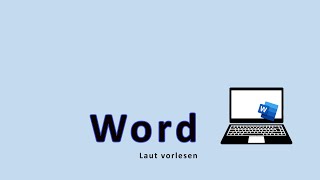 Word laut vorlesen [upl. by Enyalb3]