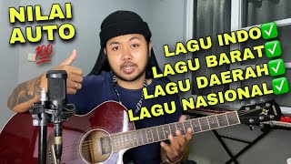 Rekomendasi Lagu  Lagu Gampang Untuk Ujian Praktek Seni Budaya Tutorial Gitar [upl. by Kwarteng]