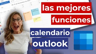 Cómo organizarte con Microsoft Outlook  TUTORIAL CALENDARIO [upl. by Nnylyaj941]