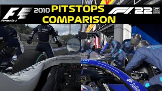 Codemasters F1 Game  Pitstop Evolution 20102022 [upl. by Godrich]