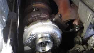 Mercedes E270 cdi start up No air filter intake [upl. by Nazler]