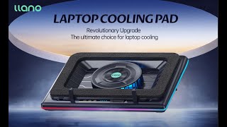 LLANO Laptop Cooler  Unboxing  Benchmark  Test [upl. by Namruht]