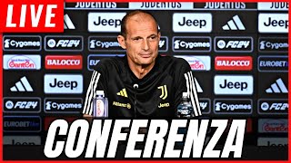 🔴 LIVE  CONFERENZA STAMPA ALLEGRI pre NAPOLI  JUVENTUS [upl. by Grissel777]