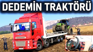 KAMYONA TRAKTÖR YÜKLEDİK  KÖY YOLU ETS 2 MOD Logitech G29 [upl. by Dutch105]