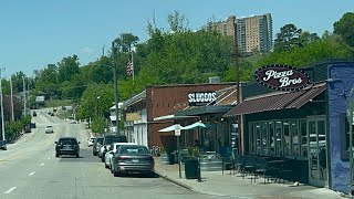 Exploring Chattanooga Tennessee Streets  We See A Groundhog ❤️ Trending Neighborhoods [upl. by Neysa165]