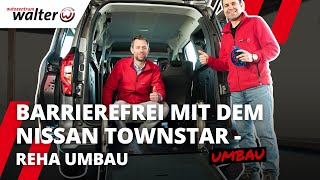 Barrierefrei reisen im Nissan Townstar Absenkfahrzeug von MobiTEC [upl. by Nerrak824]