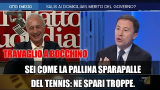 Intercettazioni e trojan Bocchino e quotla cassa si difendequot Travaglio e la Gruber lo sbugiardano [upl. by Nare]