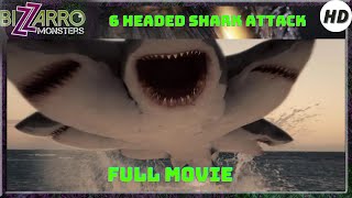 6 Headed shark attack  Action  HD  Full Movie in English [upl. by Erodoeht]