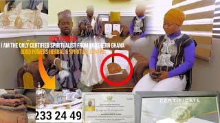 I AM THE ONLY CERTIFIED SPIRITUALIST FROM NORTHERN GHANA  Sheik Good Powers  TMP Tv [upl. by Nnywg]