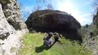 Trollers Gill Yorkshire insta360 Timelapse walk [upl. by Trinetta507]