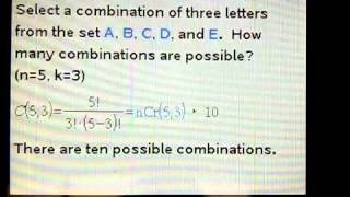 Combinations with and without repetition [upl. by Coryden]