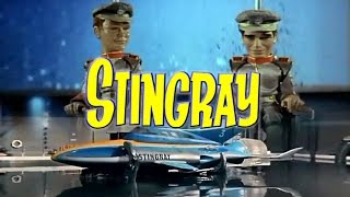 Stingray 1964  1965 Opening and Closing Theme With Snippets HD DTS Surround [upl. by Enitsej238]