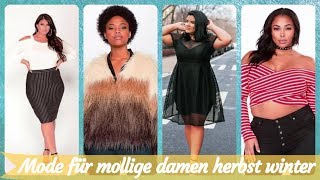 Unsere 💫 Top 40 mode für mollige damen herbst winter 2018 2019 [upl. by Nahum769]