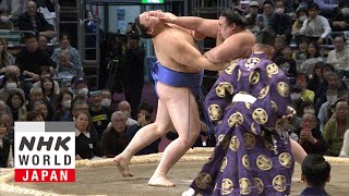 Bout of the Day Day 11 of the November 2024 GRAND SUMO Tournament  NHK WORLDJAPAN [upl. by Padgett30]