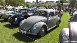 International Vintage VW Meeting Murten Morat 2018 [upl. by Yltsew]