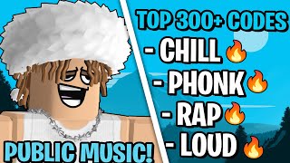 TOP 300 LOUDEST ROBLOX MUSIC CODES IDSs OCTOBER 2024 PUBLIC✅ [upl. by Yeliak]