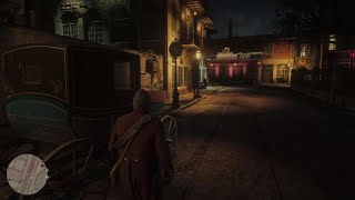 Vampire Encounter in Saint Denis 🧛‍♂️ RDR 2 [upl. by Leumhs356]